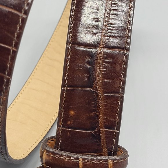 Brighton Vintage Crown Buckle Belt